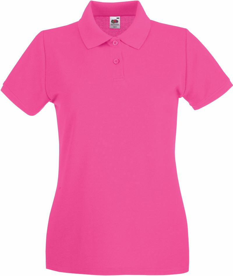 Ženska Premium Fit Polo T-shirt, 180 g/m²