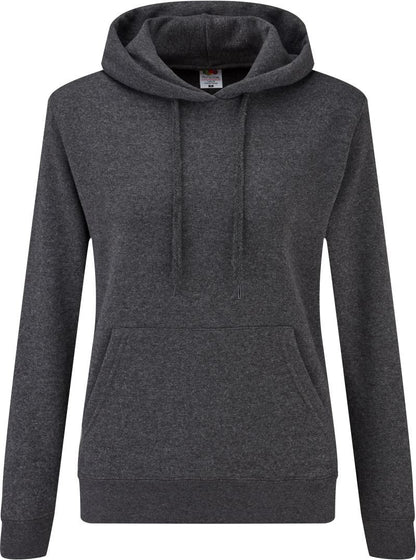 Ženski pulover s kapuco Fit, 280 g/m²
