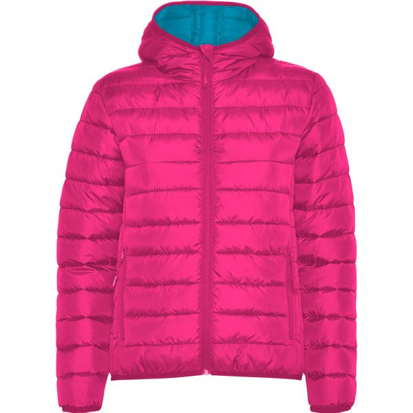 Ženska prešita jakna teliran kroj, 290 g/m²